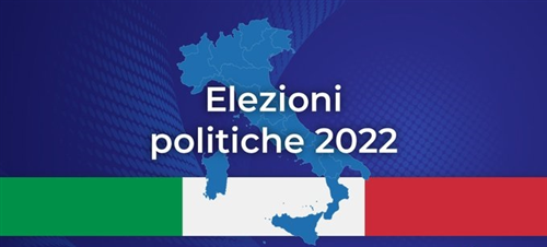 Elezioni Politiche di domenica  25 settembre 2022.