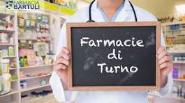 Calendario turni di guardia farmaceutica.